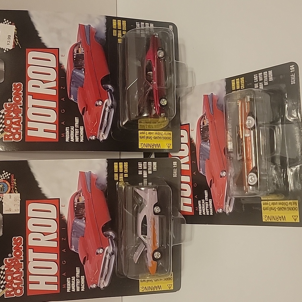 1997 Hot Rod Racing Champions  car lot